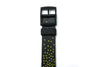 12mm Ladies Black / Yellow PVC Replacement Watch Band Strap fits SWATCH watches - Forevertime77