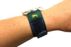 18mm Dark Blue Nylon Sport Watch Band Strap Equestrian - Forevertime77