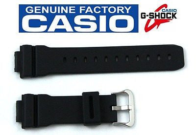 Casio 71606395 Genuine Factory Replacement Black Rubber Watch Band fits DW-004C DW-9000C DW-9050C DW-9051 DW-9052 G-2200 G-2210 - Forevertime77