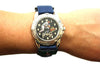 18mm Dark Blue Nylon Sport Watch Band Strap Tennis - Forevertime77