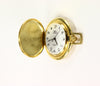 Villereuse Winding Pocket Watch Swiss Made Gold Plated 1980's Vintage New