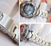 18mm Stainless Steel Watch Band Compatible With Casio PRG-200T  PRG-250T  PRG-500T  PRG-510T