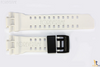 CASIO G-SHOCK G'Mix GBA-400-7C Original White Rubber Watch Band Strap