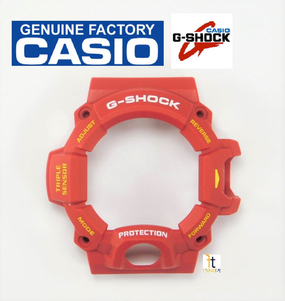 CASIO GW-9400FSD-4 G-Shock Rangeman Genuine RED Rubber BEZEL Case Shell