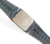 Pulsar Stainless Steel Gun Metal Gold Plated Watch Vintage BRAND NEW 1990's