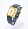 Lize Fashion Watch Gold Plated Crystal Accents Vintage 1990's