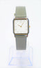 Seiko Unisex Stainless Steel Leather Band Watch 1990's Vintage New