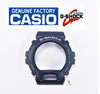 CASIO G-Shock G-6900, GW-6900 Original Black BEZEL Case Shell (Glossy) / Orange - Grey Lettering