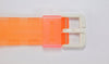 Vintage NEW Original CASIO G-Shock BG-151 Baby-G Orange Transparent Rubber Watch Band Strap 1990's