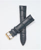 20mm Citizen Original Eco-Drive 59-S51355 Black Genuine Leather Watch Band Strap