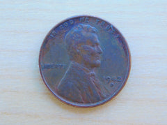 1942 American Wheat Penny, Lincoln, D Mint Mark