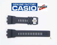 Casio 10561443 Genuine Factory Replacement Black Rubber Watch Band GBA-800-1A