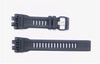 Casio 10561443 Genuine Factory Replacement Black Rubber Watch Band GBA-800-1A
