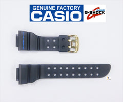 Casio G-Shock GF-8250BS-1J Original Genuine Factory Replacement FrogMan Black Rubber Watch Band