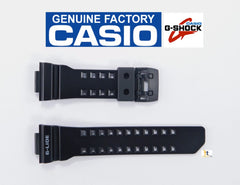 Casio G-Shock GAX-100B-1A/GAX-100B-7A Original Genuine Factory Replacement G-LIDE Black Rubber Watch Band