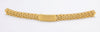 CITIZEN Ladies Stainless Steel Gold Plated Metal Watch Band w/No End Pieces