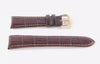 Citizen AT4006-06X Original Replacement 24mm Brown Leather Watch Band Strap 4-S086710