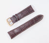 Citizen AT4006-06X Original Replacement 24mm Brown Leather Watch Band Strap 4-S086710