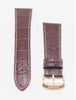 Citizen AT4006-06X Original Replacement 24mm Brown Leather Watch Band Strap 4-S086710