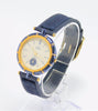 JAZ Unisex Watch Stainless Steel Gold Plated 1990's Vintage New