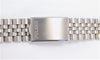 18mm Unisex Pulsar Brushed Stainless Steel Band 489MA with End Pieces