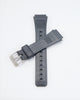 18mm Compatible CASIO Black Rubber Watch Band