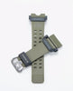 CASIO G-SHOCK Original Mudmaster Olive Green Rubber Watch Band Strap GG-B100-1A3