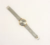 Pulsar Stainless Steel Gold Plated Moon Phase Watch Vintage Brand New 1990's