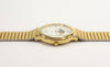 Pulsar Stainless Steel Gold Plated Moon Phase Watch Vintage Brand New 1990's