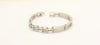 Stainless Steel Link Bracelet Cuff Adjustable Unisex New