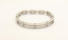 Stainless Steel Link Bracelet Cuff Adjustable Unisex New