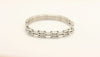 Stainless Steel Link Bracelet Cuff Adjustable Unisex New