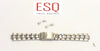 20mm ESQ Original Replacement Stainless Steel Adjustable Watch Band Strap