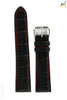 Citizen Eco-Drive 59-S52135 / CA0080-03E 21mm Black Leather Watch Band Strap S069149