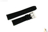 Citizen 59-S53481 Original Replacement 22mm Black Leather Watch Band Strap - Forevertime77