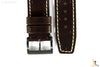 Citizen 59-R50237 Original Replacement 22mm Brown Leather Watch Band Strap - Forevertime77