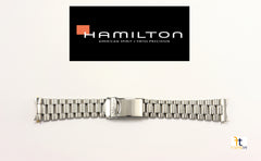 20mm Original Hamilton KHAKI Stainless Steel Shiny Band With Curved Ends +2pins