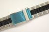 Original Hamilton KHAKI Stainless Steel and Rubber Watch Band 631317