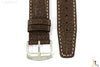 Citizen 59-S53285 Original Replacement 20mm Brown Leather Watch Band Strap - Forevertime77