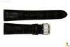 Citizen 59-S52478 Original Replacement 22mm Black Leather Watch Band Strap - Forevertime77