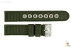 Citizen 59-S52138 Original Replacement 20mm Green Cloth Nylon Watch Band Strap - Forevertime77