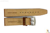 Citizen 59-R50236 Original Replacement 22mm Light Brown Leather Watch Band Strap - Forevertime77