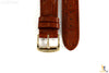 Citizen 59-S52479 Original Replacemnet 22mm Light Brown Leather Watch Band Strap - Forevertime77