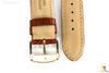 Citizen 59-S52479 Original Replacemnet 22mm Light Brown Leather Watch Band Strap - Forevertime77