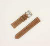 22mm Tissot or Citizen Compatible Brown Leather Watch Band T116410A/T116617A
