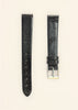 14mm Primo Genuine Teju Lizard Black Watch Band Strap Made in Italy