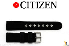 Citizen Eco-Drive CA0255-01E 22mm Black Nylon Watch Band 59-S52400