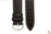 TIMEX Q7B858 Original 20mm Dark Brown Calfskin Leather Watch Band Strap w/ 2Pins - Forevertime77