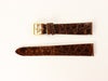 Primo 18mm Crocodile Veritable Brown Italian Watch Band CrocoMBr18 - Forevertime77