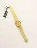 Ardath Stainless Steel Gold Plated Swiss Made Quartz Watch Vintage New Unisex 1980's